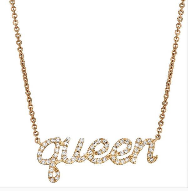 Heart Shaped Personalized Custom Name Necklace Kigu Olivia 18ct Gold Plated